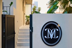 Fassade der Unterkunft