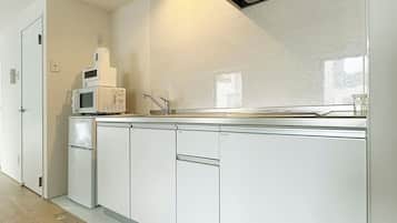 Superior Studio, Balcony, City View | Private kitchenette