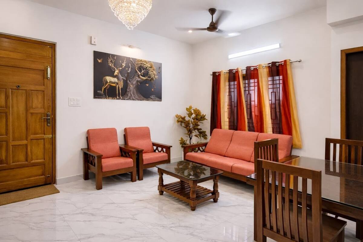 Family Apartment, 2 Bedrooms, Balcony, City View | 2 bedrooms, soundproofing, free WiFi, bed sheets