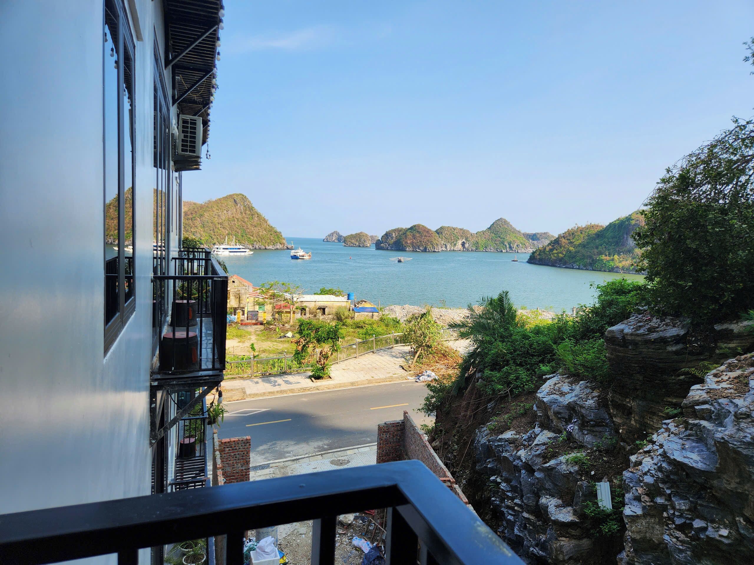 Traditional Double or Twin Room, Partial Ocean View | View from room