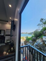 Basic Double Room, Balcony, Mountain View | Terrace/patio