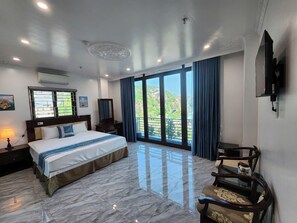 Deluxe Double Room, Balcony, Beach View