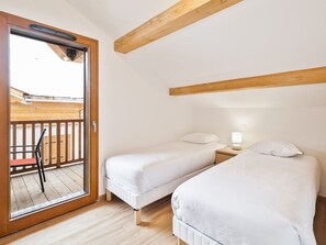 3 bedrooms, free WiFi - New apartment with large terrace, balcony and parking in Serre Chevalier (Le Monêtier-les-Bains)