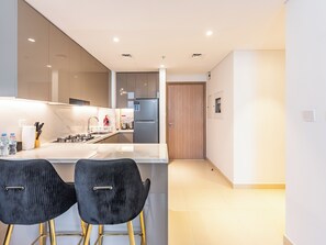 Dining - Luxury Meydan Escape Condo with City View (Dubai)