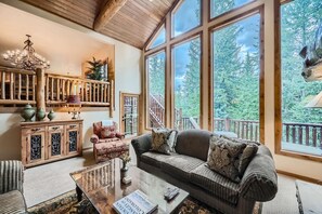 TV, fireplace, DVD player, stereo