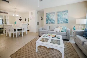 Smart TV, DVD player, books