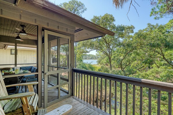 Enceinte de l’hébergement