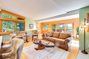 House (5 Bedrooms) | Interior - Puget Sound Views, 8.5 Acres! Luxury Outdoor Oasis (Port Ludlow)