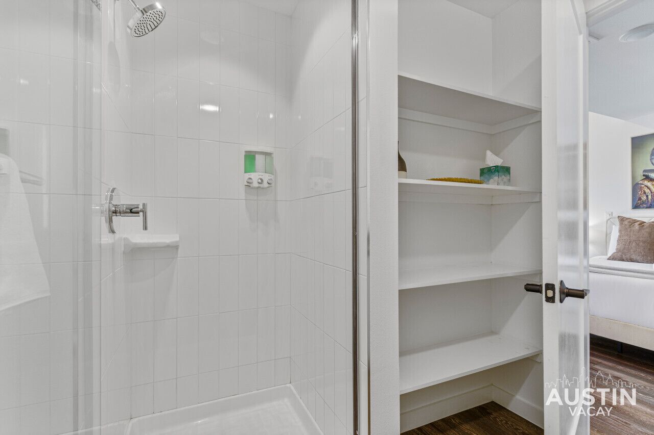 Eco-friendly toiletries, hair dryer, towels, soap