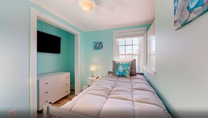 4 habitaciones, cuna de viaje, internet y ropa de cama 
