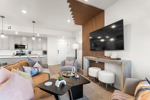 Condo, 3 Bedrooms | Living area | Smart TV, streaming services - Paradise In The Sand 3 Bedroom Condo (St. George)