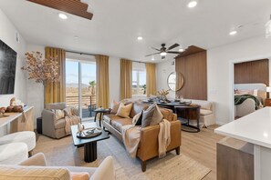 Condo, 3 Bedrooms | Living area | Smart TV, streaming services - Paradise In The Sand 3 Bedroom Condo (St. George)