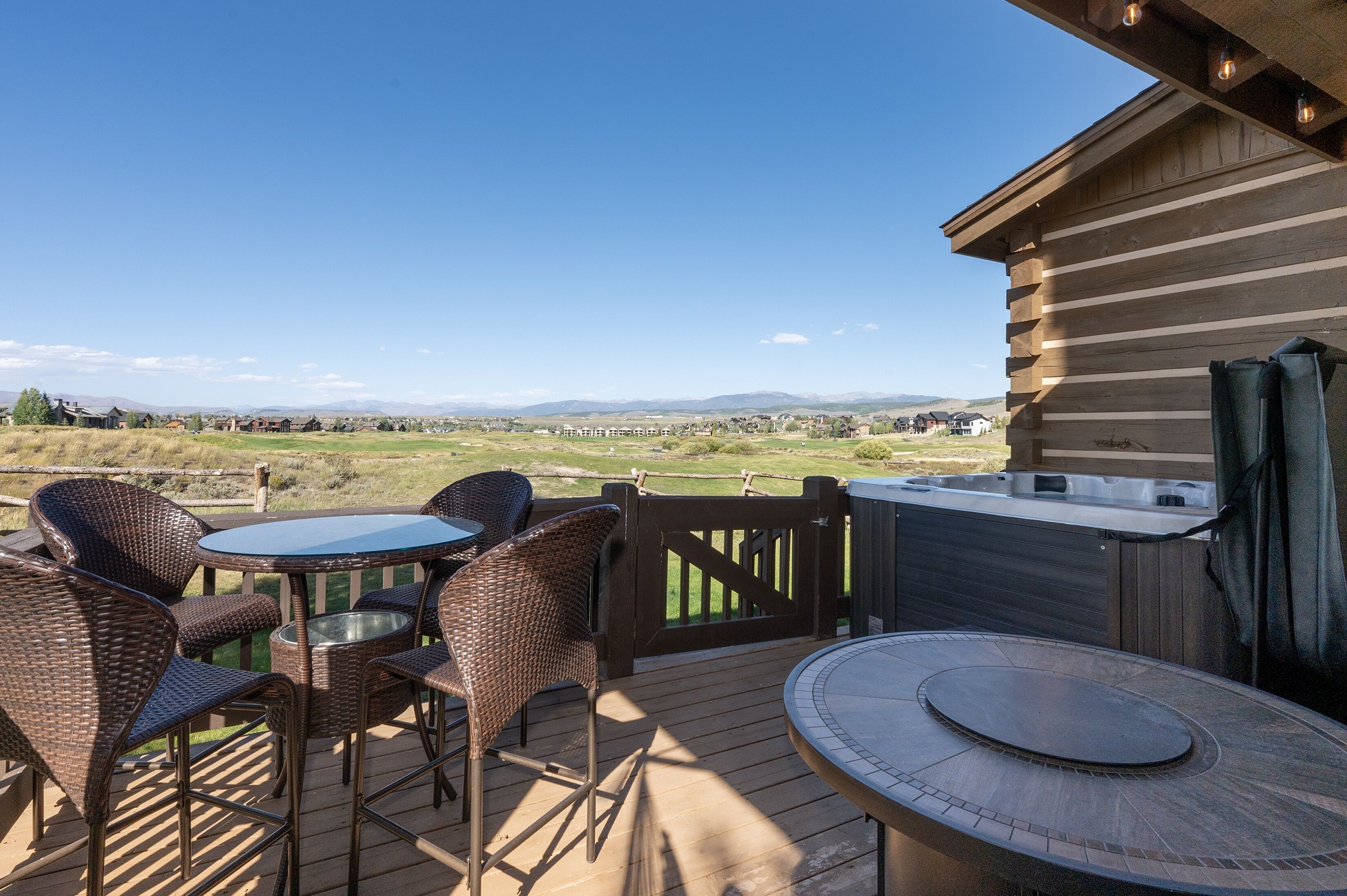 Cabane, 3 chambres | Terrasse/Patio