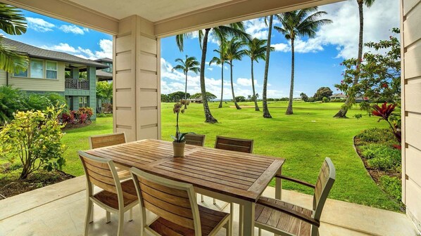 Outdoor dining - Pili Mai 08D by Parrish Kauai (Koloa)