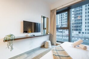 1 chambre, fer et planche à repasser, accès au Wi-Fi (inclus)