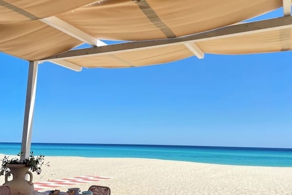 Sur la plage