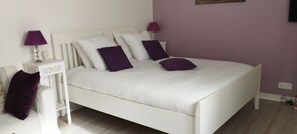 1 bedroom, iron/ironing board, travel crib, free WiFi