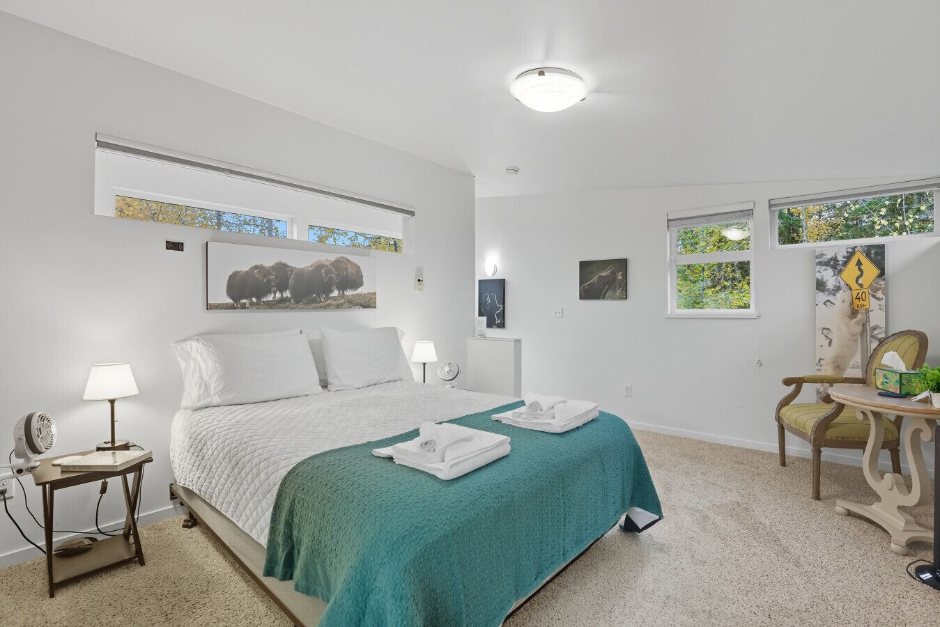 3 habitaciones, wifi gratis y ropa de cama 