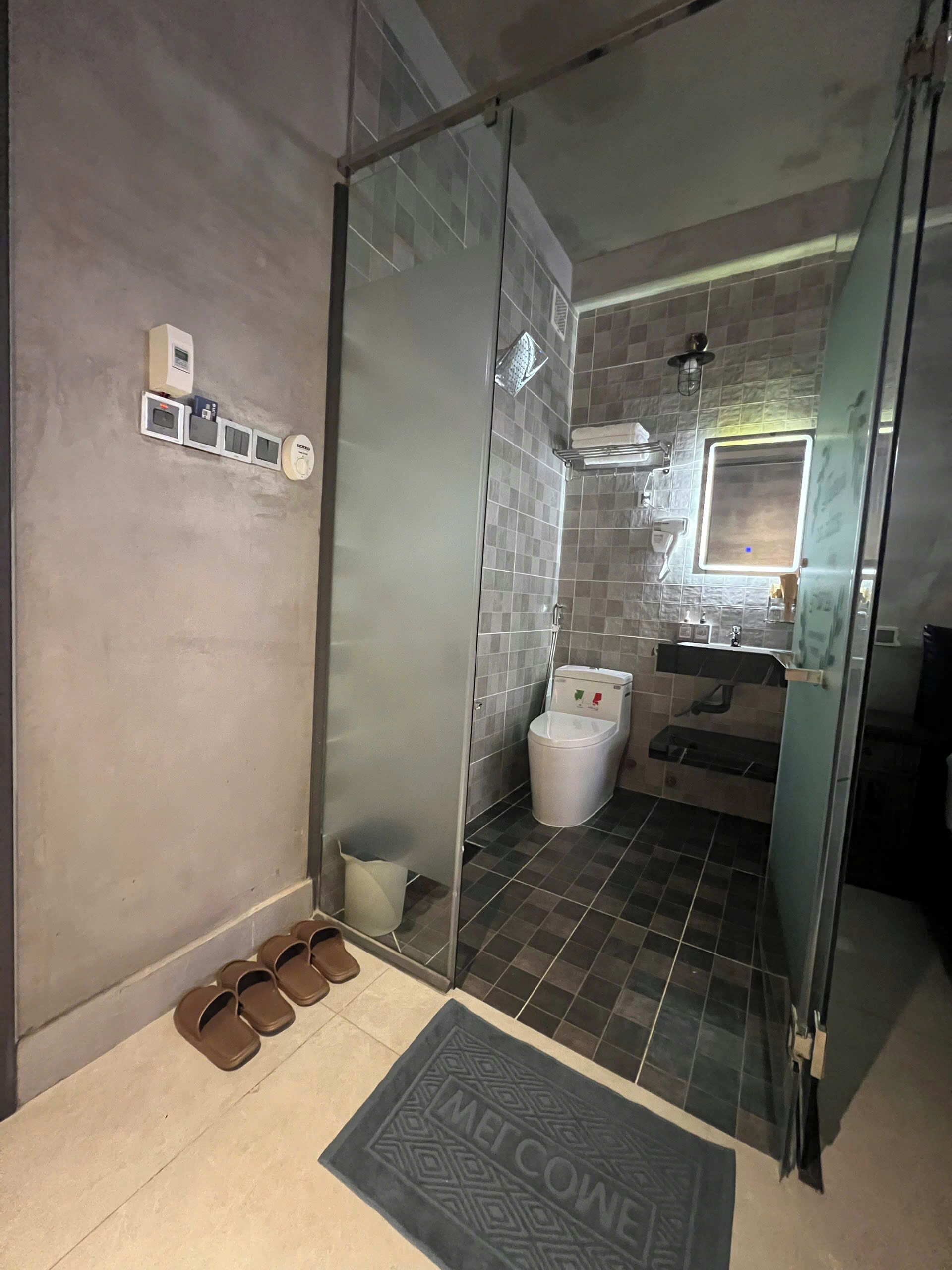 Phòng Suite Junior, quang cảnh thành phố | Phòng tắm