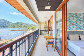 全景公寓, 阳台, 海景 | 6 多间卧室、高档床上用品、笔记本电脑工作区、免费 WiFi