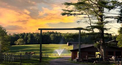 Western Barn Suite @ Driftwood Ranch - a Horse and Cattle Ranch - White Lake, NY