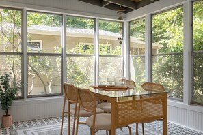 Dining - The MidMod; HGTV featured mid-century beach house w/HOT TUB! (South Haven)
