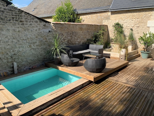 Pool - Villa La Rocaille Balneo&Spas (Villampuy)