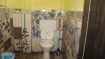 Dusche, Handtücher, Seife, Shampoo