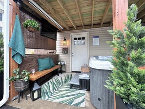 Bain à remous extérieur