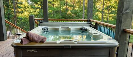 Baignoire à remous extérieure