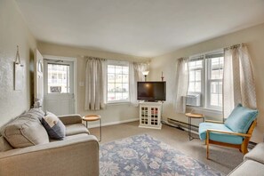 Een smart-tv en een printer