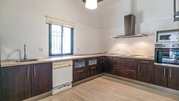 Kühlschrank, Ofen, Herdplatte, Geschirrspüler