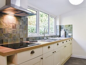 Dishwasher, high chair, cookware/dishes/utensils