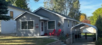 Quiet 2BR w/ Backyard, Cozy Home and Covered Parking