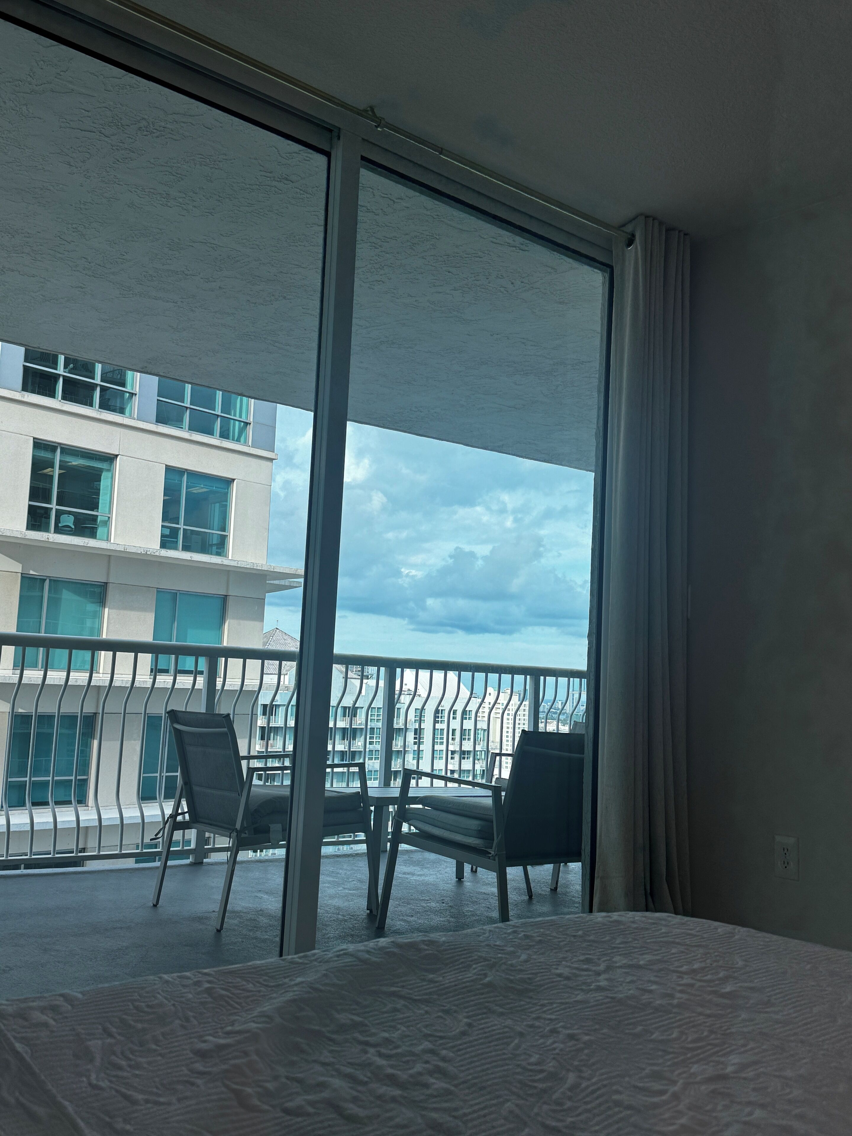 Uitzicht vanuit accommodatie