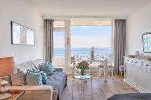 TV, stereo - Apartment 602 in the Premium Plaza Timmendorfer Strand - Plaza Premium Timmendorfer (Timmendorfer Strand)
