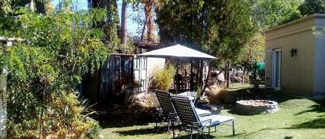 Cottage, vue jardin | Vue sur le jardin