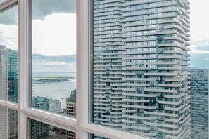 Blick von der Unterkunft