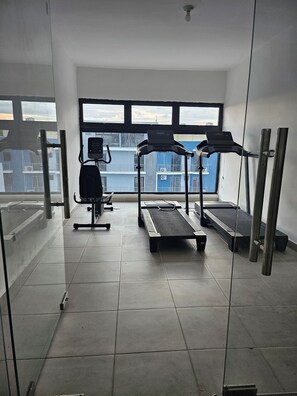 Fitness facility - Chic 2-bedroom apartment with AC, fitness room in beautiful Santo Domingo Este (Santo Domingo Este)