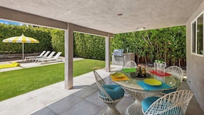 Unclassified image, 2 of 38, button - High Style Bohemian Zen Retreat, Saltwater Pool (Cathedral City)