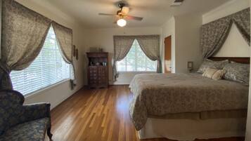 5 slaapkamers, beddengoed