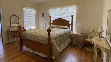 5 slaapkamers, beddengoed