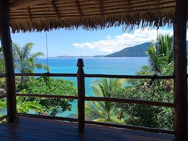 Deluxe Double Room, Lagoon View | Terrace/patio