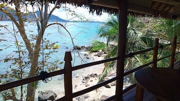 Deluxe Double Room, Lagoon View | Terrace/patio