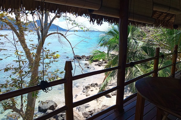 Deluxe Double Room, Lagoon View | Terrace/patio