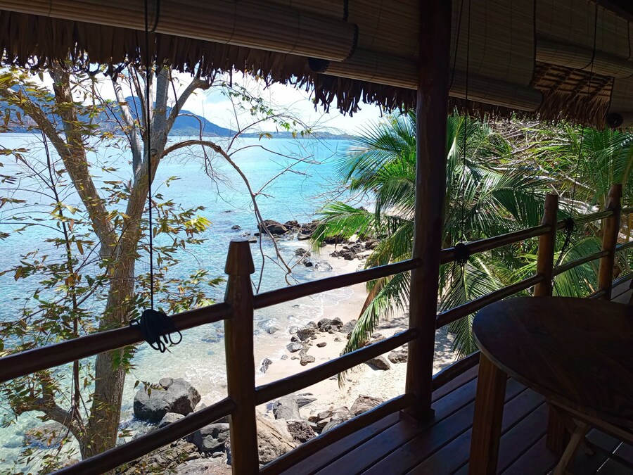 Tiki Komba beachfront hotel on Nosy Komba