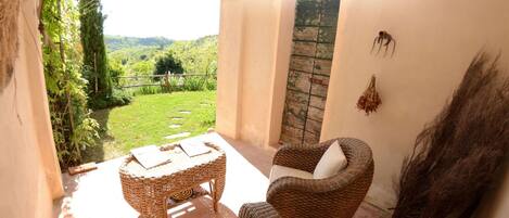 Vue depuis l’hébergement