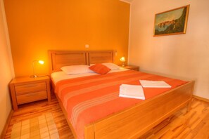 1 bedroom, iron/ironing board, travel crib, free WiFi
