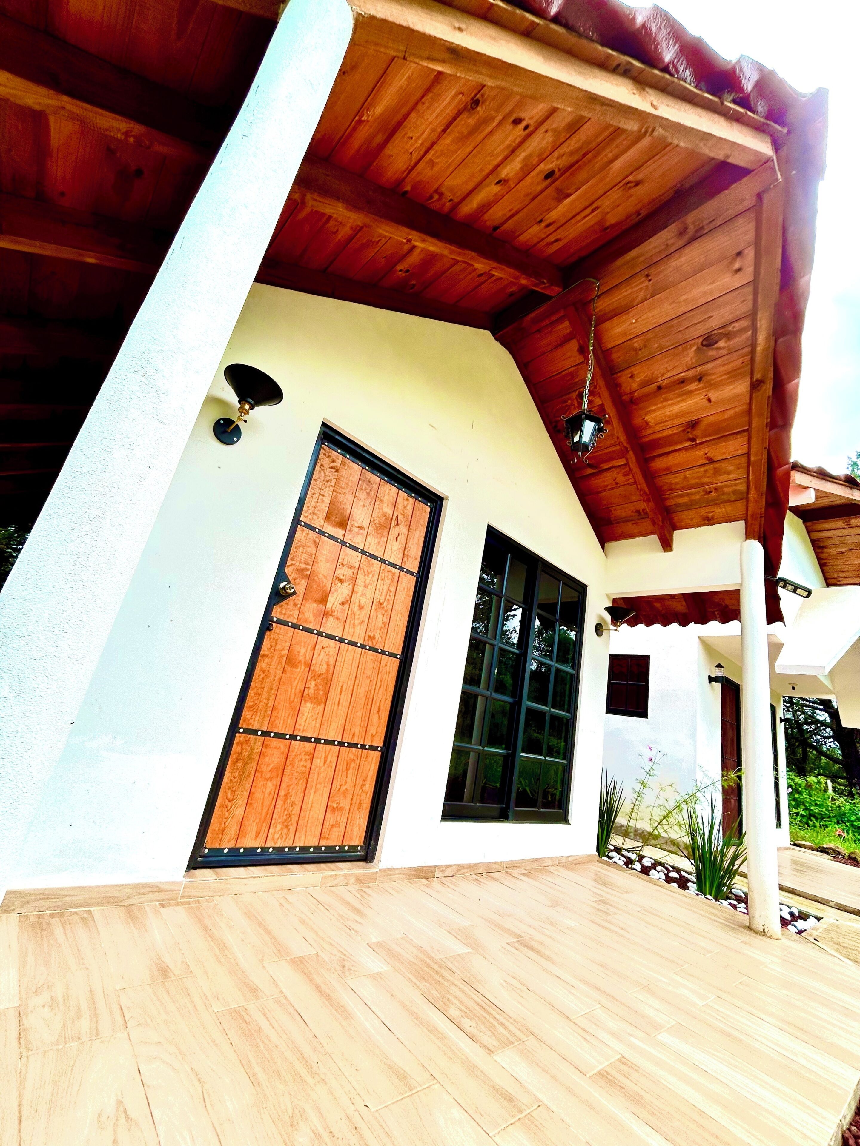 Basic Cabin, Garden View | Down comforters, free WiFi, bed sheets