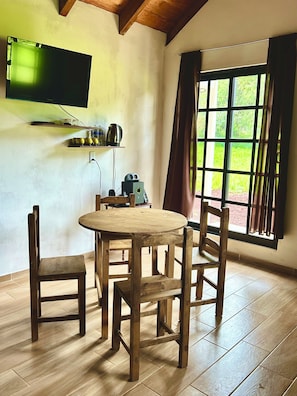 Basic Cabin, Garden View | View from room